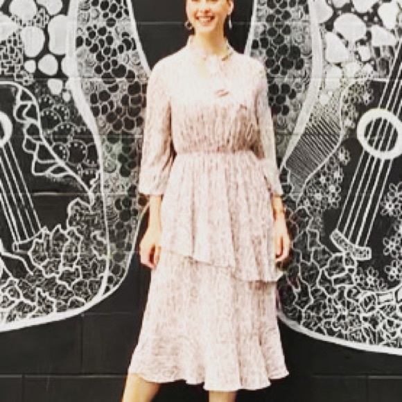 Pink She + Sky Dress Size S - Picture 4 of 5